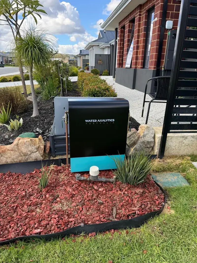 Whole-home water filtration in a luxury Perth bathroom